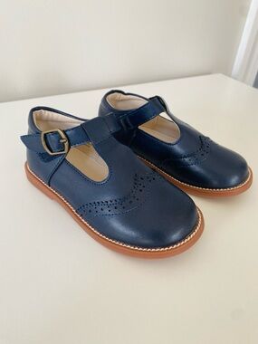 Felix & Flora Toddler Girl Mary Jane Dress Shoes NAVY